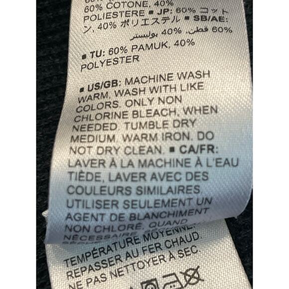 Goodthreads Gray hoodie men's Large Tall - Picture 7 of 7